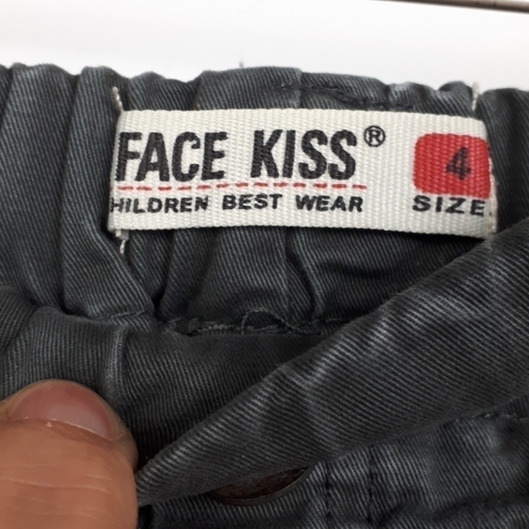 Boys Midweight Cotton Pant Dark Grey Size 4 - Picture 5 of 10